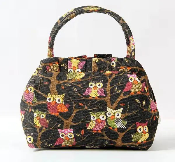 Middle-aged Women's Hand Bag and Accessories Set