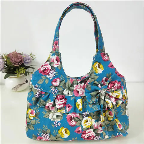 Middle-aged Women's Hand Bag and Accessories Set
