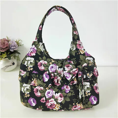 Middle-aged Women's Hand Bag and Accessories Set