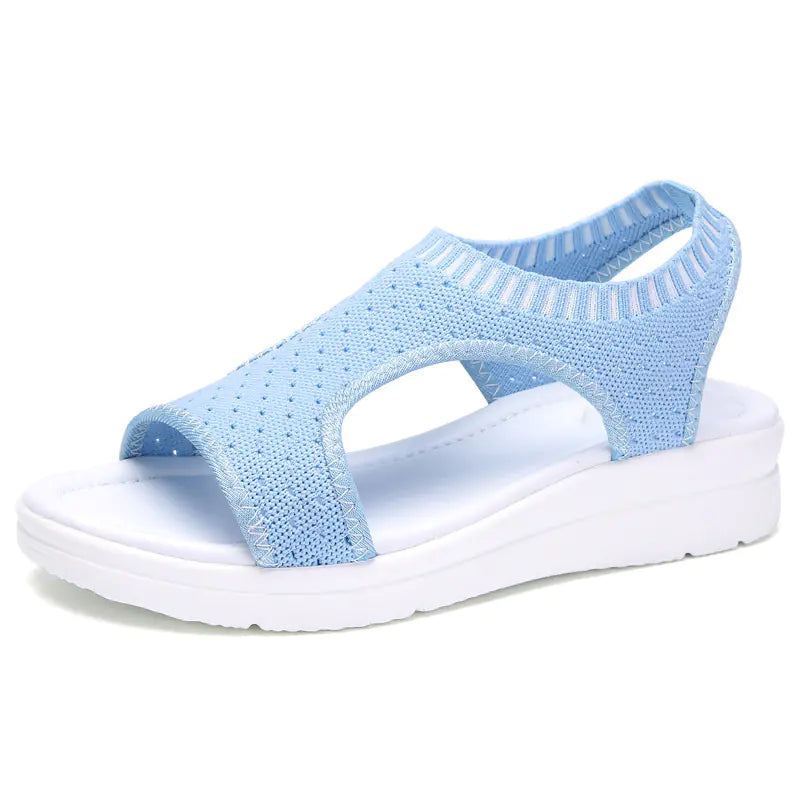 Fish Mouth Shoes, Flat Sandals, Thick Sole Sandals